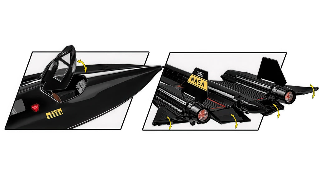 COBI Lockheed Sr-71 Blackbird Executive Model Kit