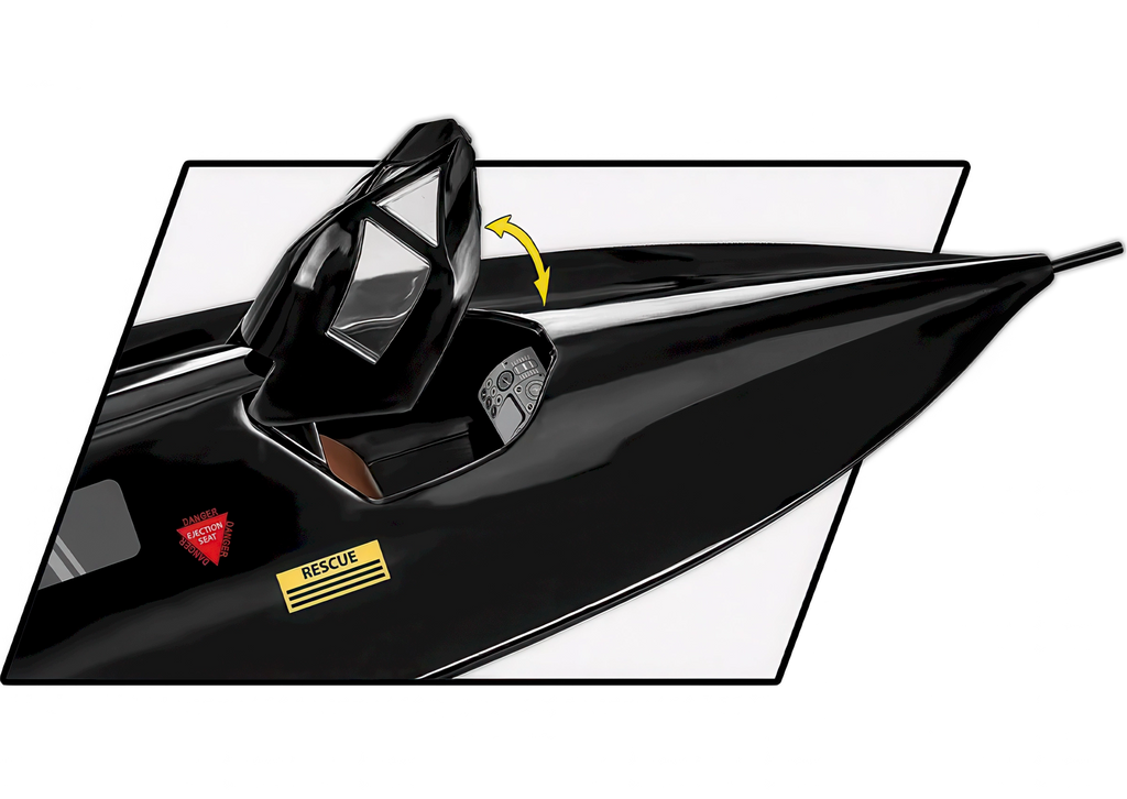 COBI Lockheed Sr-71 Blackbird Executive Model Kit