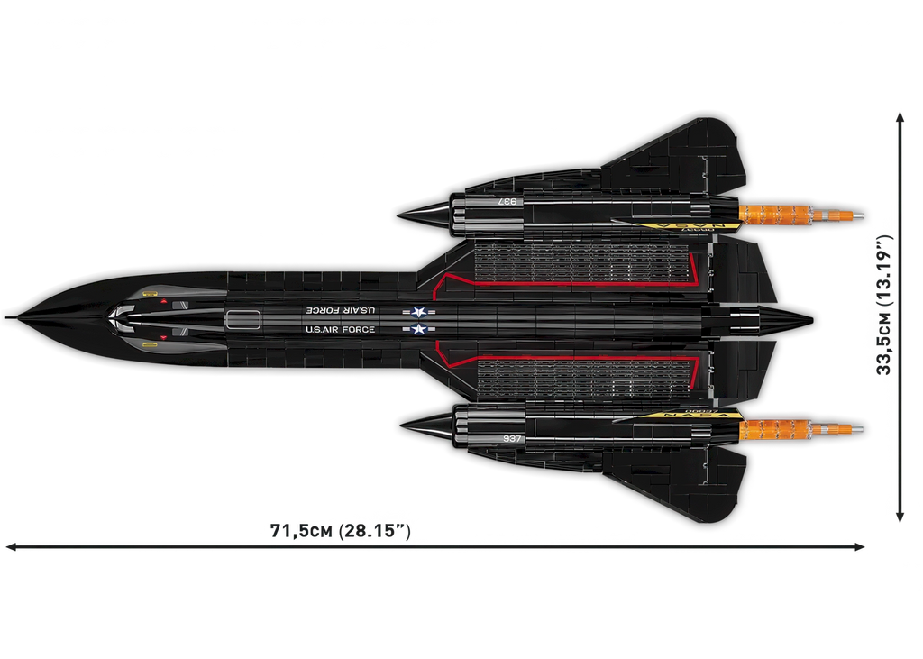 COBI Lockheed Sr-71 Blackbird Executive Model Kit