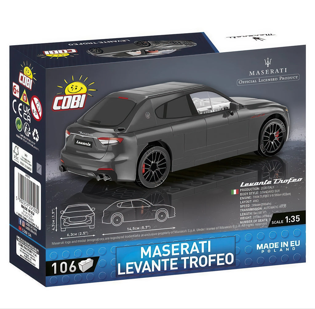 COBI Maserati Levante Trofeo Model Kit