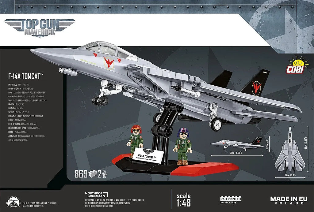 COBI Grumman F-14 Tomcat Top Gun