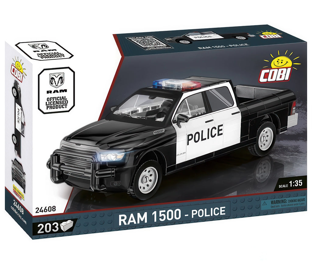 COBI Ram 1500 Police Truck Model Kit