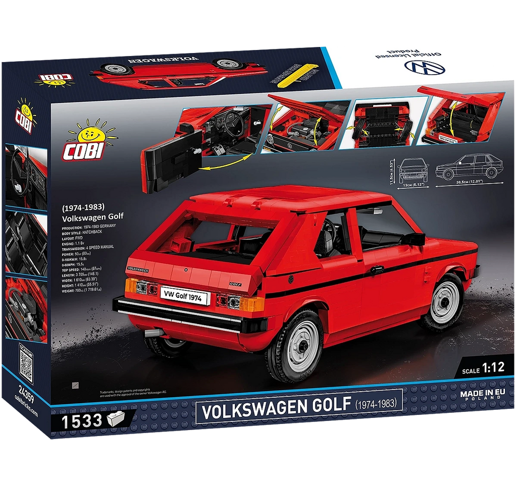 COBI Volkswagen Golf (1974-83) Model Kit