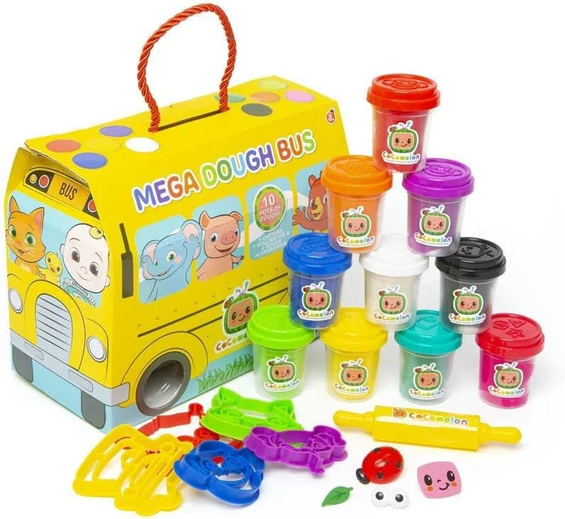 CoComelon MEGA Dough Bus - TOYBOX Toy Shop
