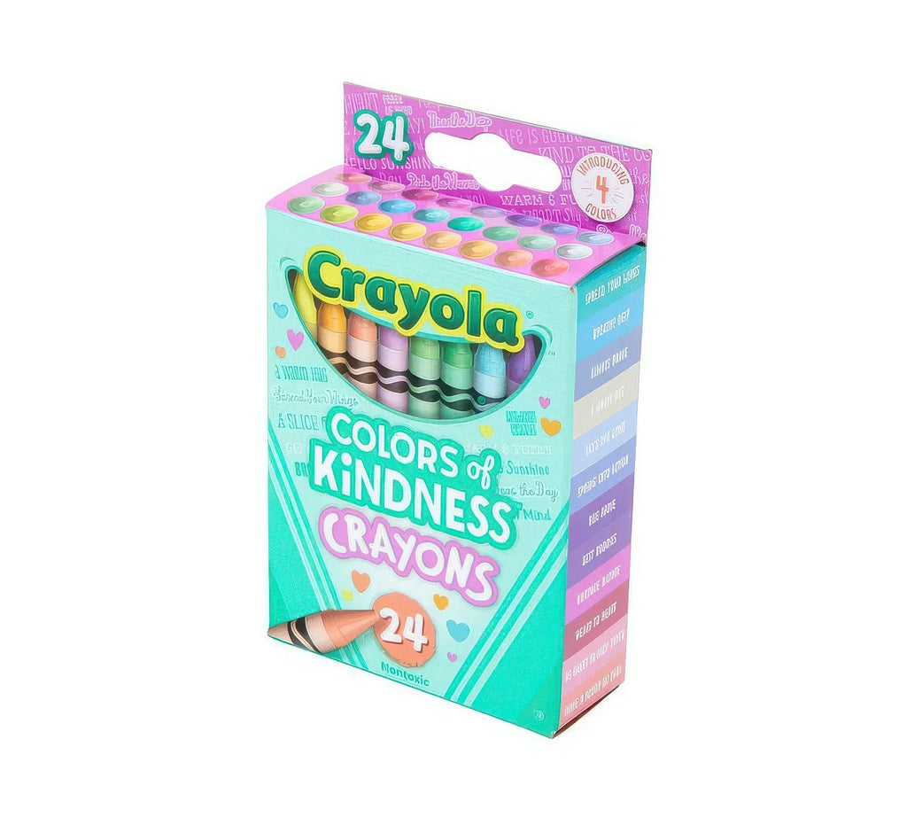 Colours of Kindness Crayons 24 Count - TOYBOX Toy Shop