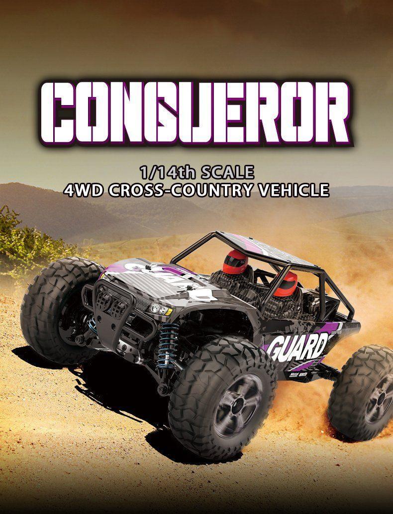 Conqueror 1:14 Scale 4x4 Climbing RC Remote Control Car – TOYBOX