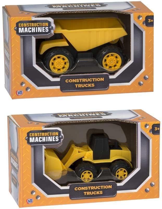 Construction Machines 4-Inch Construction Trucks - Assortment - TOYBOX Toy Shop