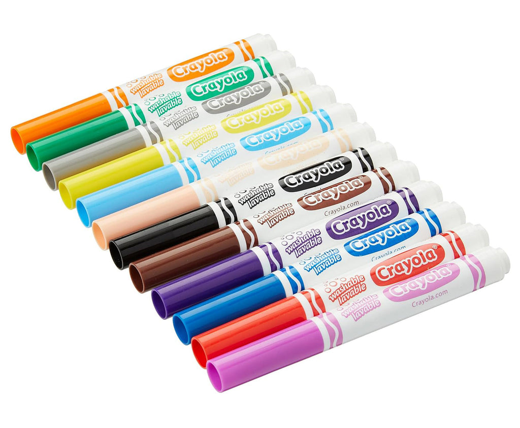 Crayola 144 Broad Line Markers - Assorted - TOYBOX Toy Shop