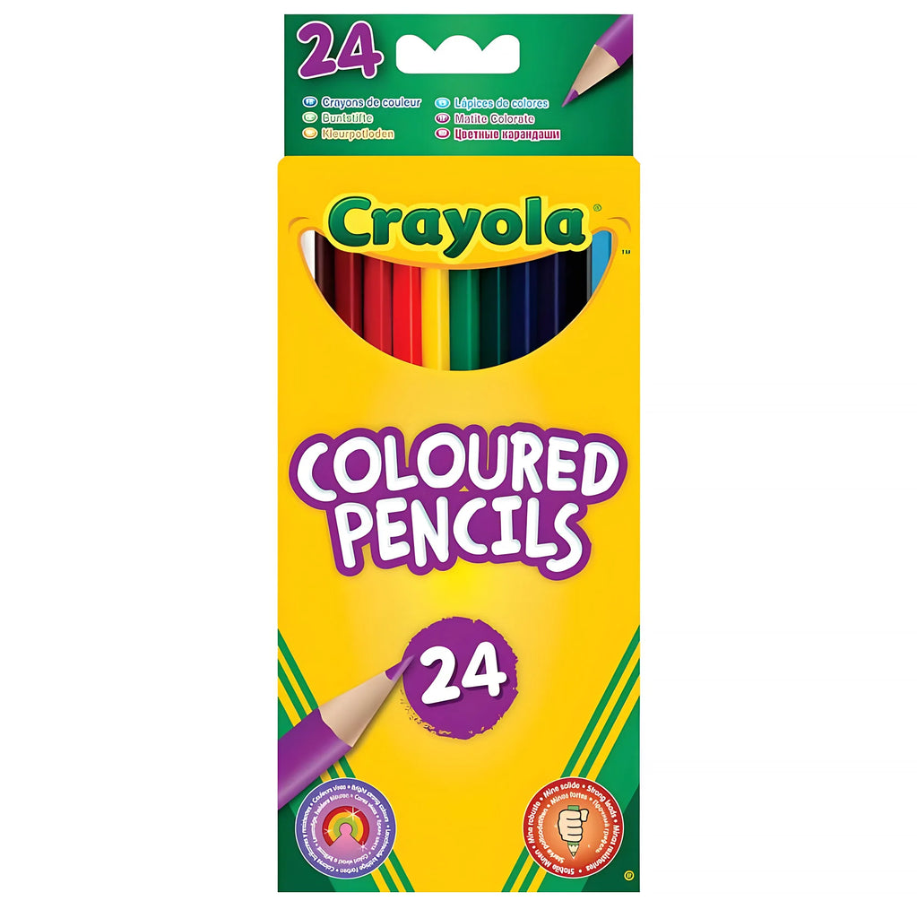 Crayola 24 Coloured Pencils - TOYBOX Toy Shop