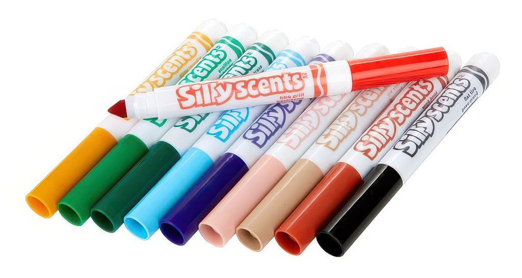 Crayola 8ct Silly Scents Broadline Stinky Markers - TOYBOX Toy Shop