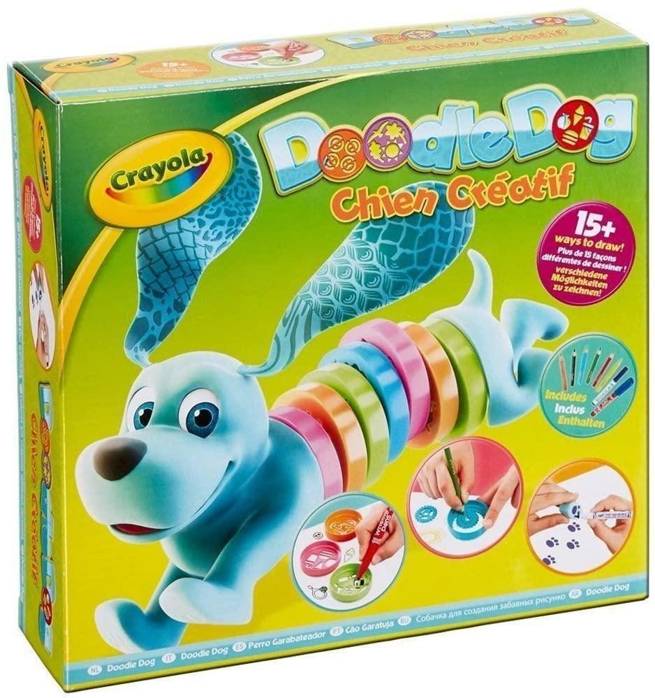 Crayola 93021 Doodle Dog Arts and Crafts Toy with Pencils and Marker Pens - TOYBOX Toy Shop