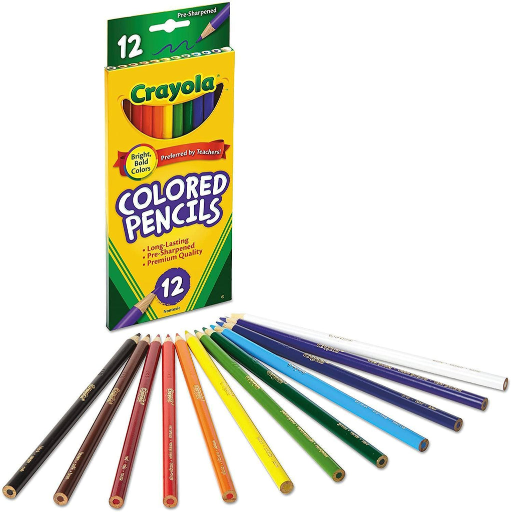Crayola Colored Pencils Pack of 12 - TOYBOX Toy Shop
