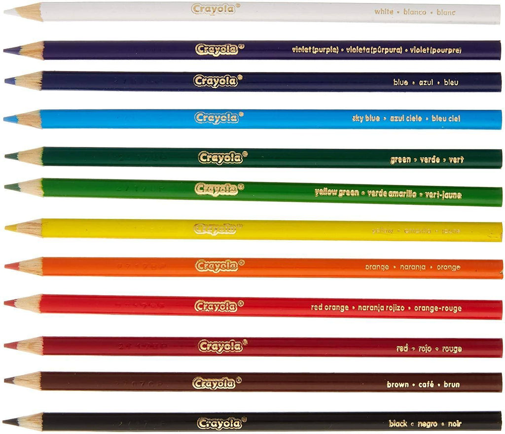 Crayola Coloured Pencils Mini - Pack of 12 - TOYBOX Toy Shop