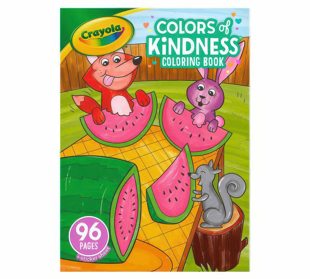Crayola Colours of Kindness Colouring Book - TOYBOX Toy Shop