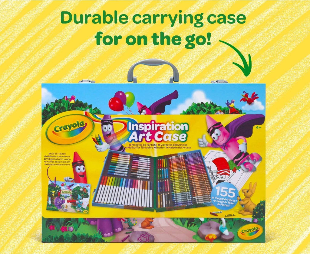 Crayola Inspiration Complete Artist Briefcase 155pcs - TOYBOX Toy Shop