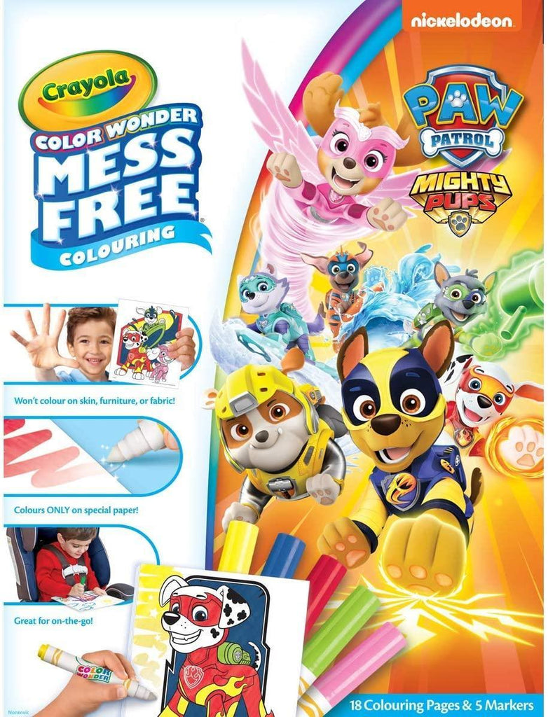 Crayola Mess Free Paw Patrol Colouring Book - TOYBOX Toy Shop