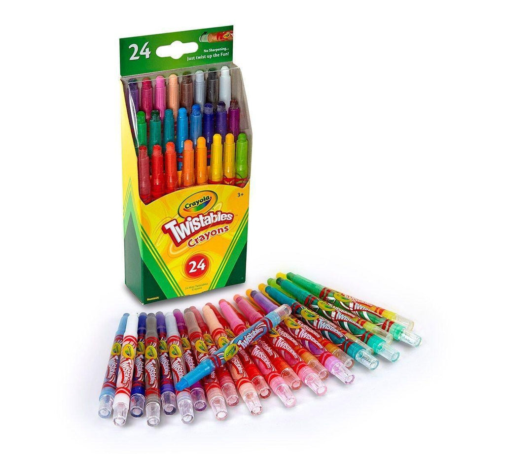 Crayola Mini Twistables Crayons 24 - TOYBOX Toy Shop