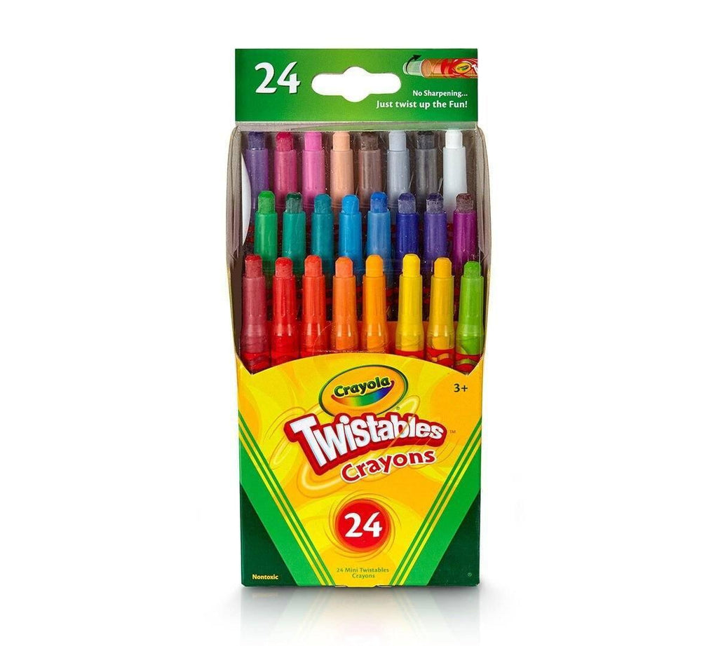 Crayola Mini Twistables Crayons 24 - TOYBOX Toy Shop