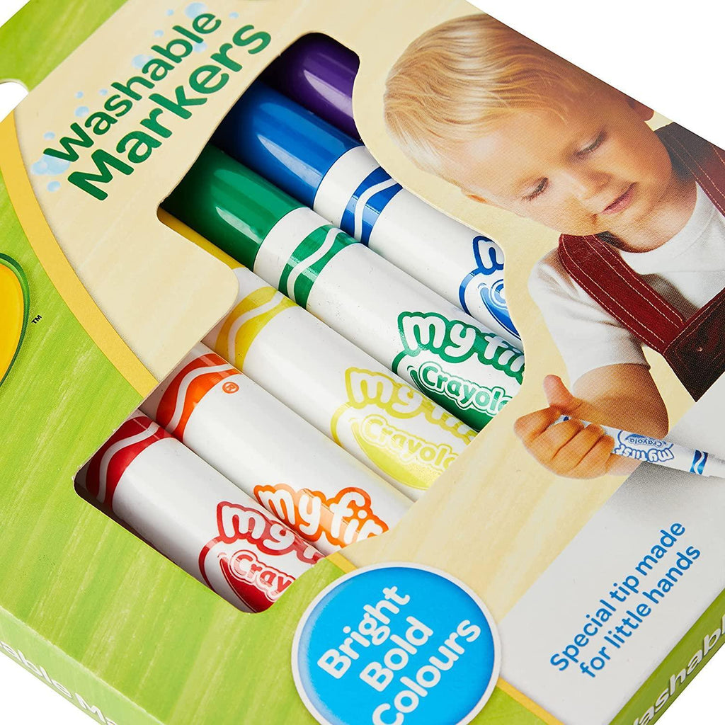 Crayola My First Washable Markers 8 pack - TOYBOX Toy Shop