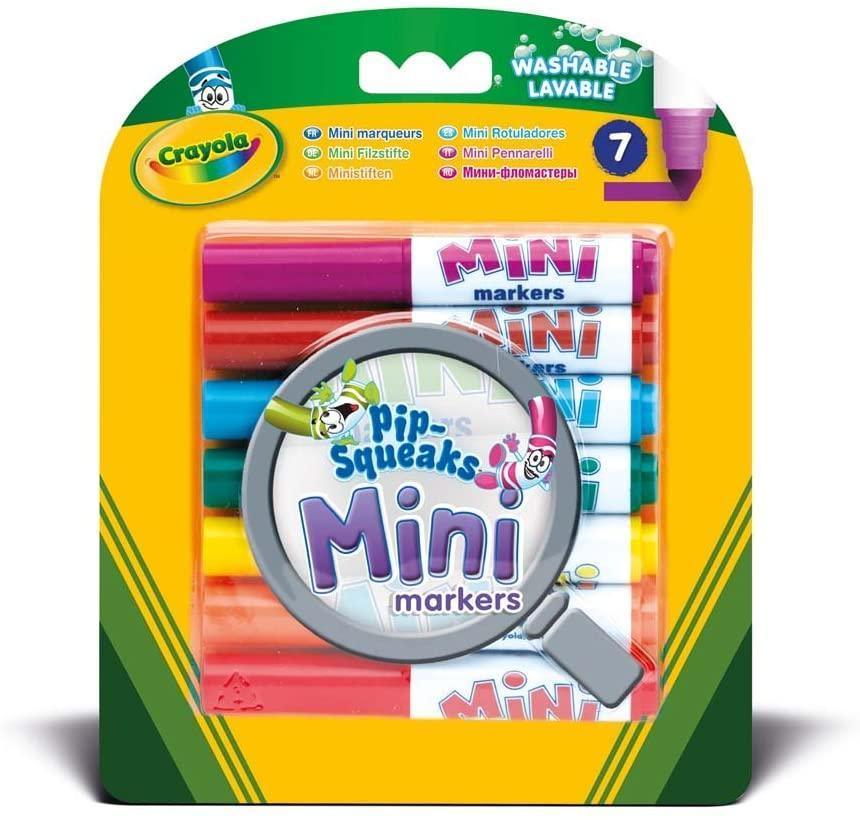 Crayola Pip-Squeaks 7 Mini Markers - TOYBOX Toy Shop