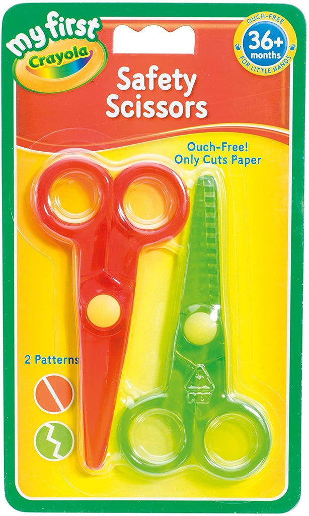 Crayola  Safety Scissors (Pack of 2) - TOYBOX Toy Shop