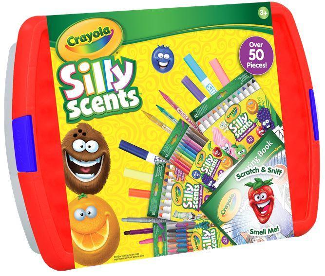 Crayola Silly Scents Tub - 50 Piece Art Playset - TOYBOX Toy Shop
