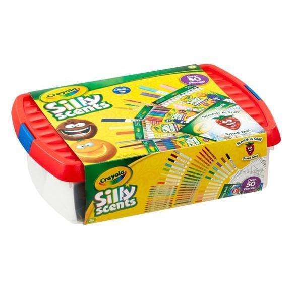 Crayola Silly Scents Tub - 50 Piece Art Playset - TOYBOX Toy Shop
