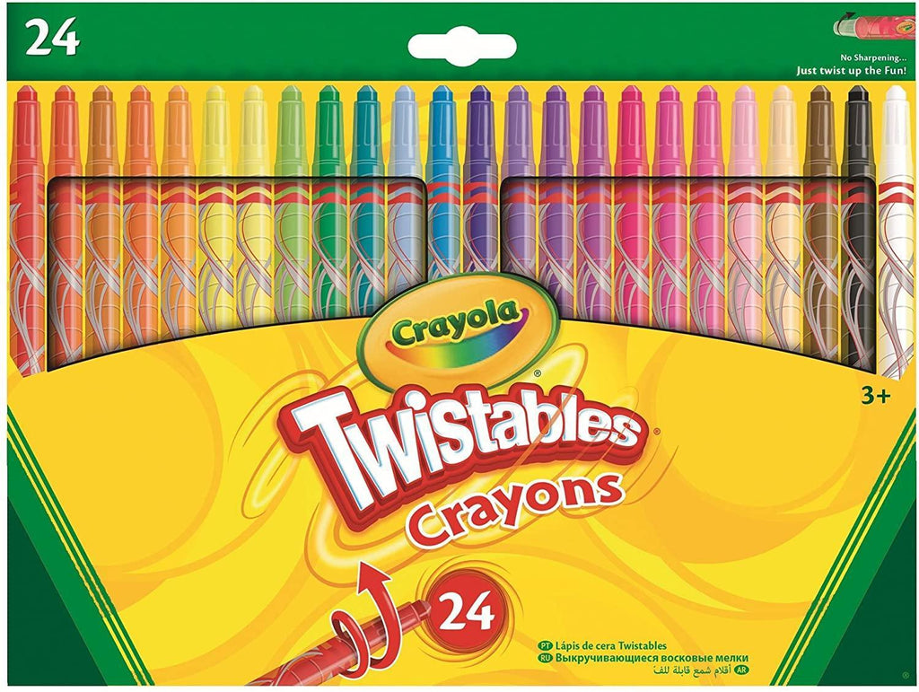 Crayola Twistables Crayon Set 24 Pack - TOYBOX Toy Shop