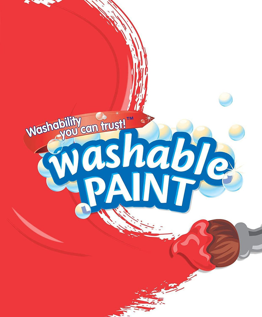 Crayola Washable Ready Mix Kids Paint, Pack of 4 - TOYBOX Toy Shop