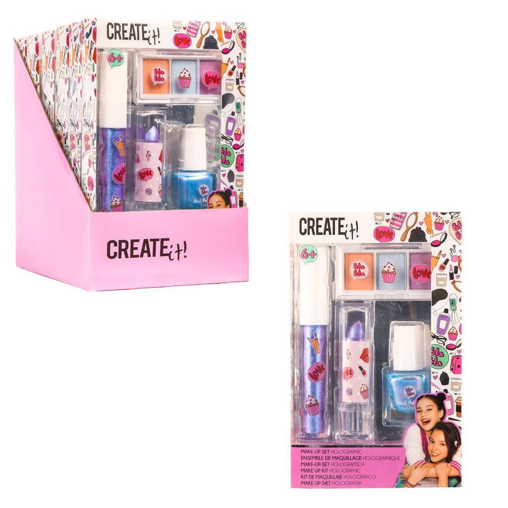 Create It! Holographic Make-Up Set - TOYBOX Toy Shop