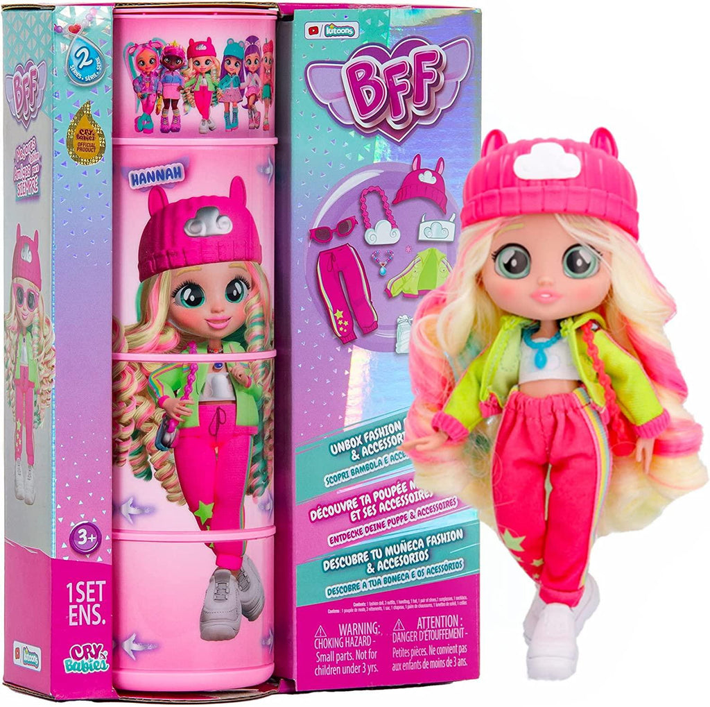 Cry Babies BFF Fashion Doll with Surprises - Assorted - TOYBOX