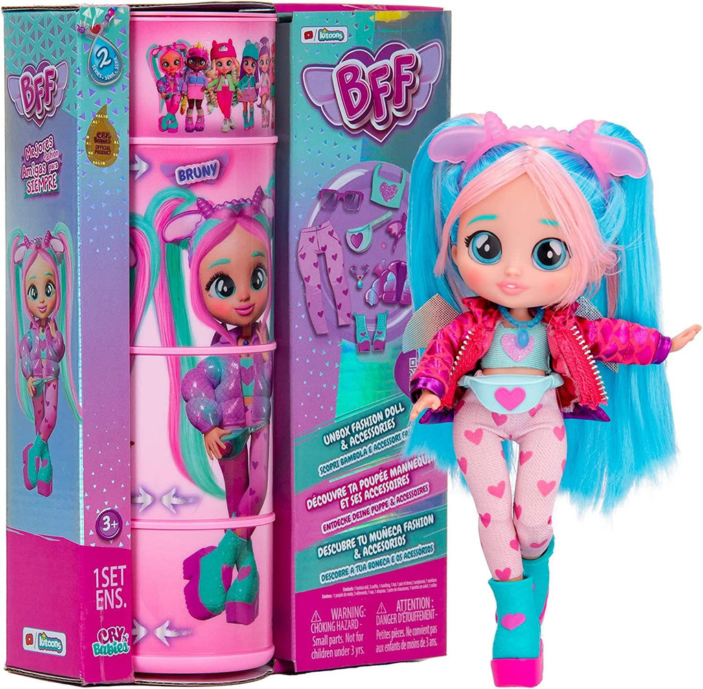 Cry Babies BFF  Fashion Doll with  Surprises - Assorted - TOYBOX Toy Shop