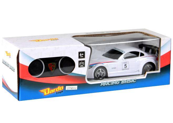 Dardo Remote Controlled RC BMW Racing Car White - TOYBOX