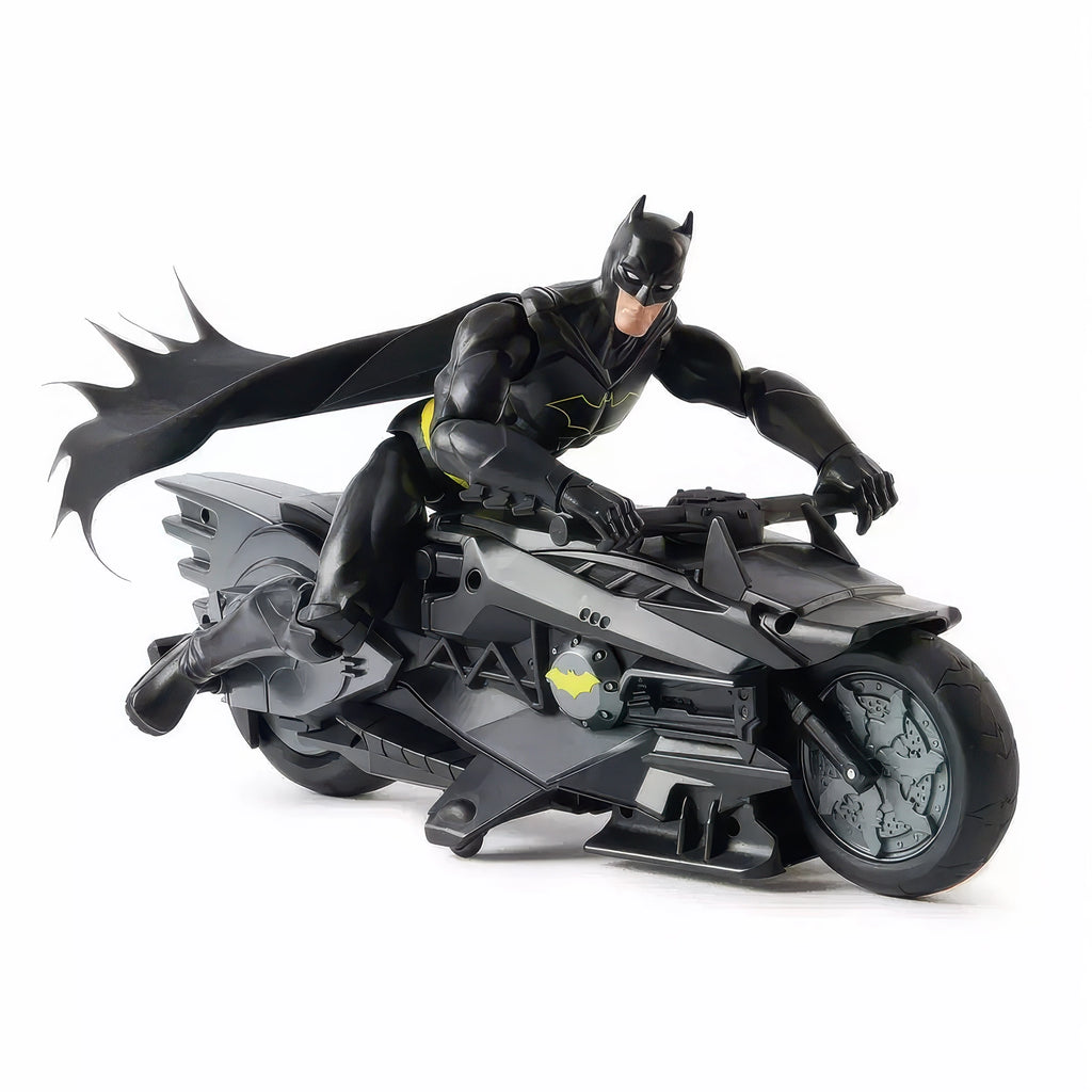 DC Comics Batman RC Batcycle and 30cm Batman Figure