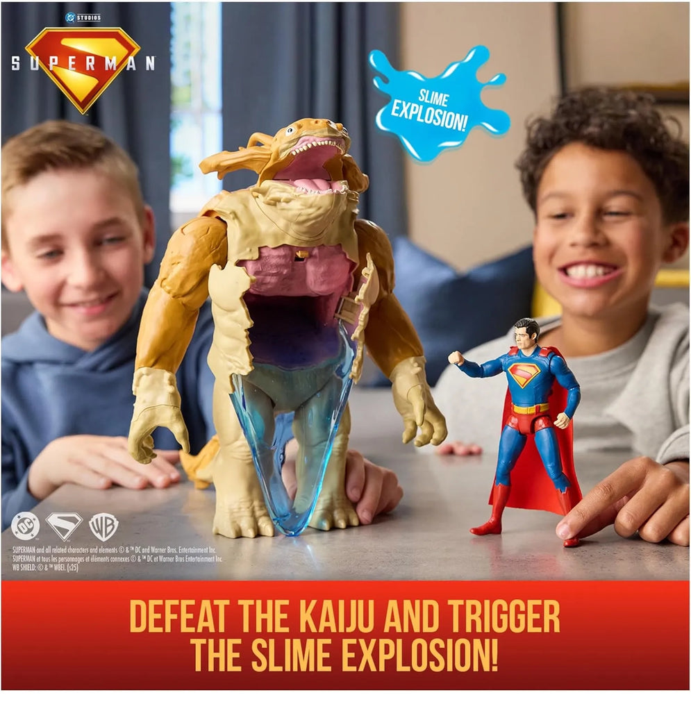 DC Comics Superman Vs Kaiju Slime Battle Action Figure