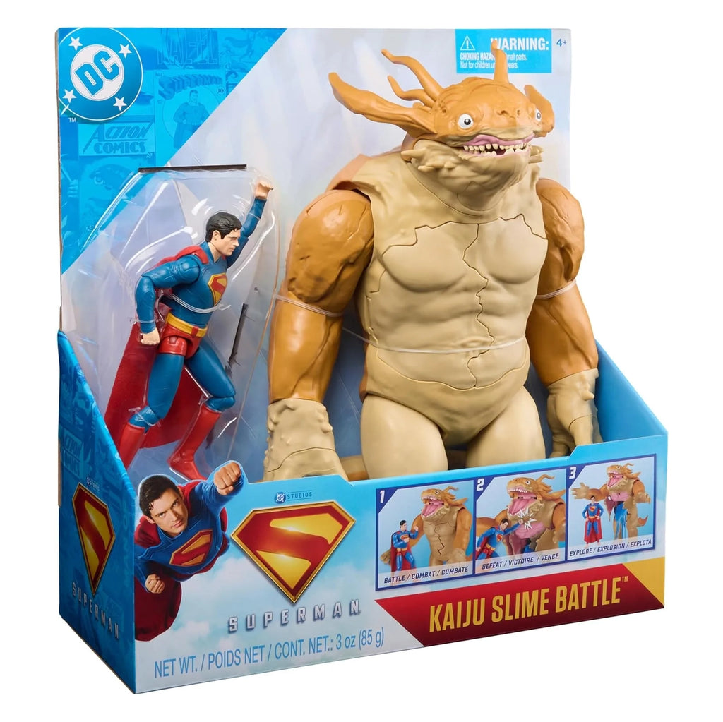 DC Comics Superman Vs Kaiju Slime Battle Action Figure