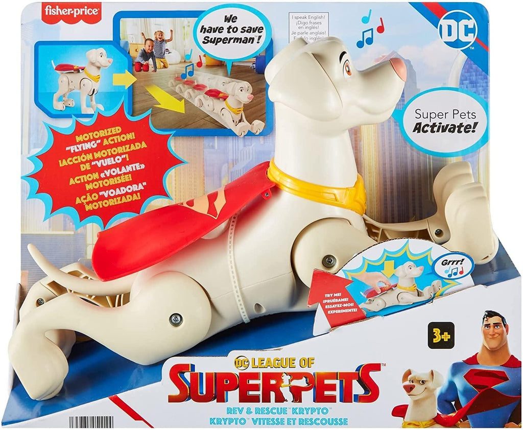 DC League Of Super-Pets Rev & Rescue Krypto - TOYBOX Toy Shop