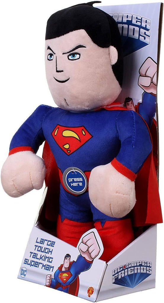 DC Super Friends 5420 Large Tough Talking Superman Soft Toy - TOYBOX Toy Shop