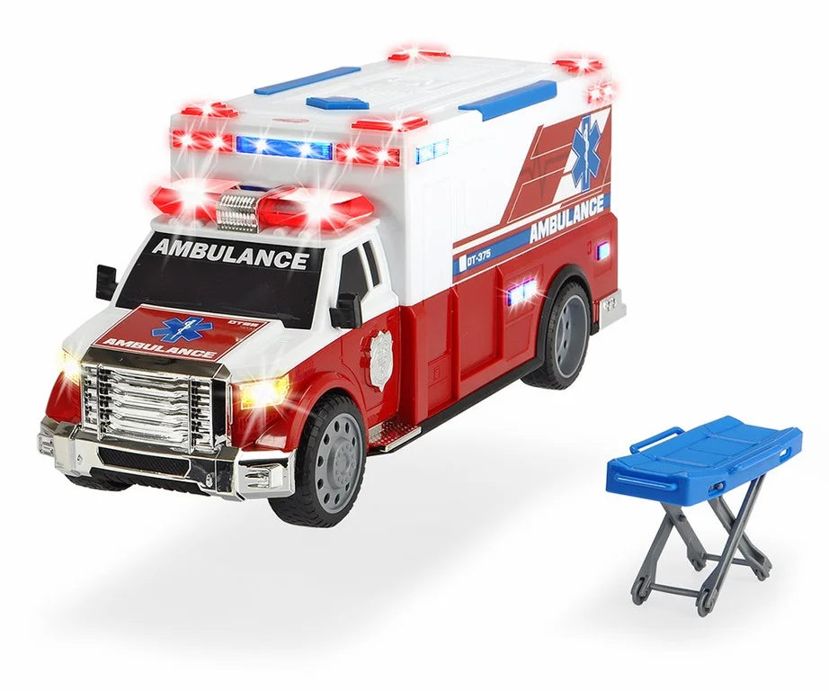 DICKIE Toys Ambulance with Light and Sound 33cm - TOYBOX Toy Shop