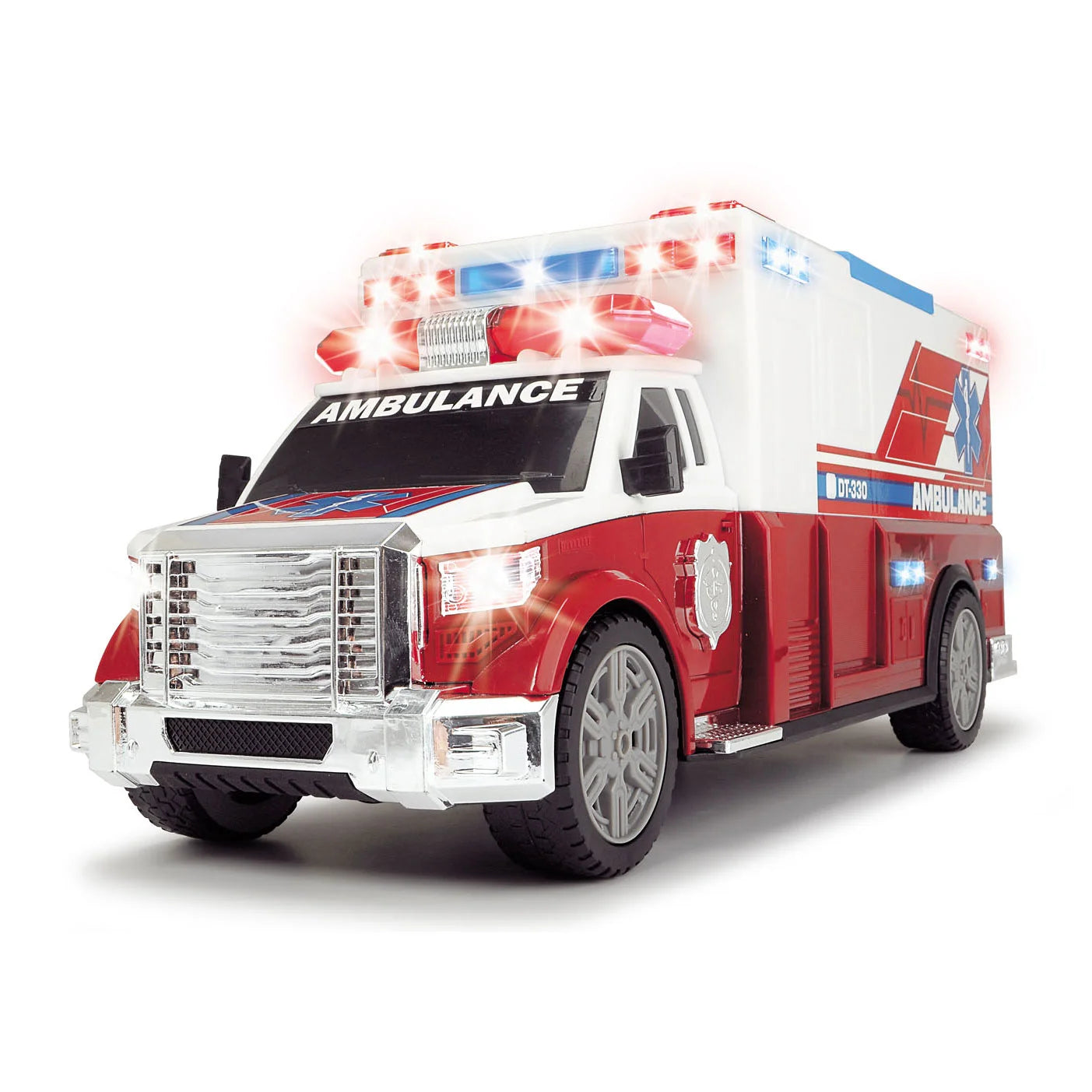 DICKIE Toys Ambulance with Light and Sound 33cm TOYBOX