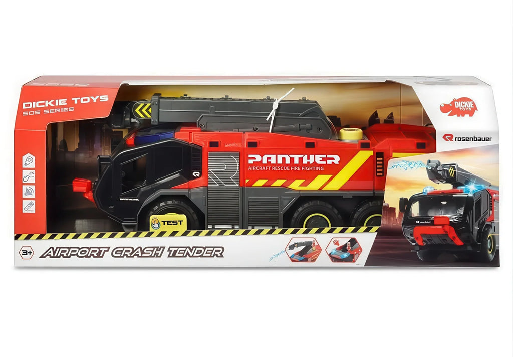 DICKIE Toys Airport Crash Tender Fire Fighting Vehicle 62cm - TOYBOX Toy Shop