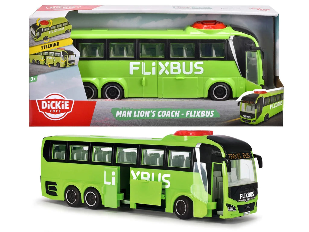 DICKIE Toys MAN Lion's Coach - Flixbus 27cm - TOYBOX Toy Shop
