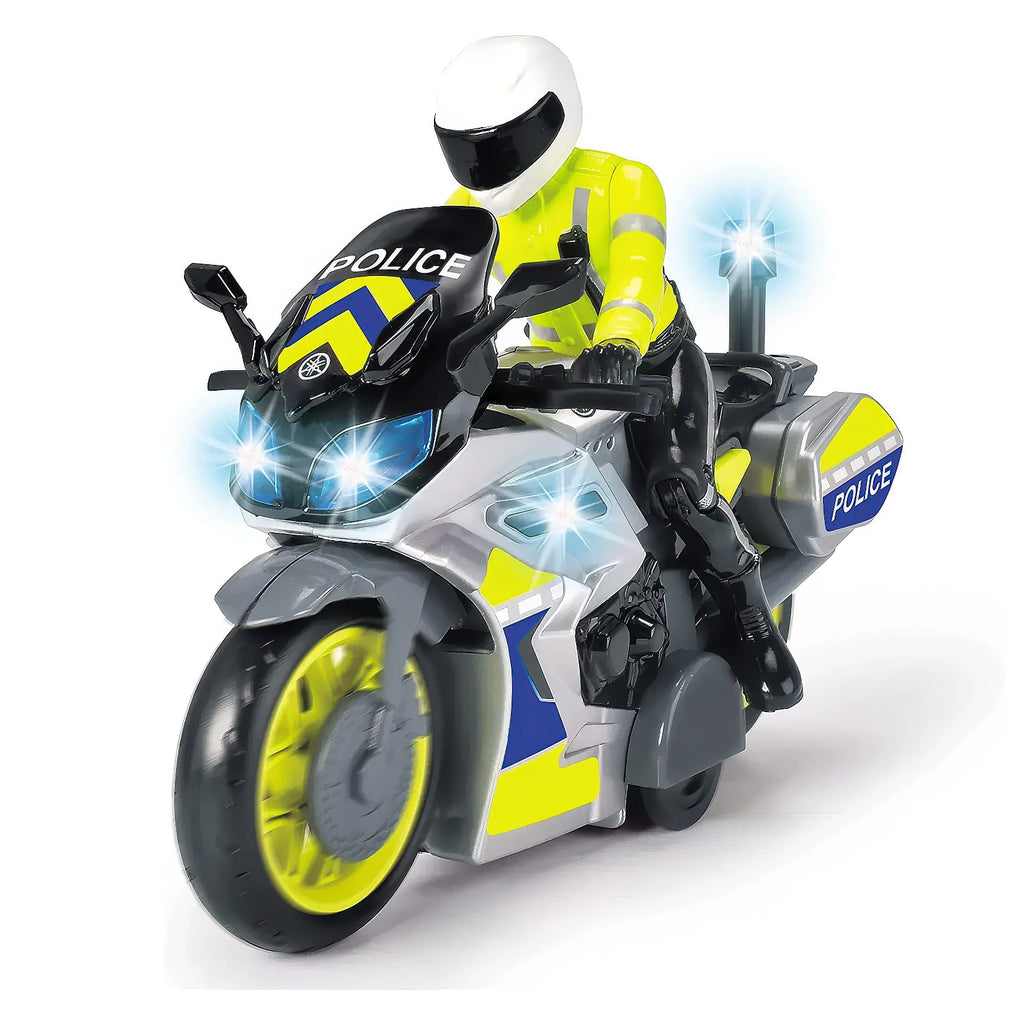 DICKIE Toys Police Motorbike with Lights & Sounds - TOYBOX Toy Shop