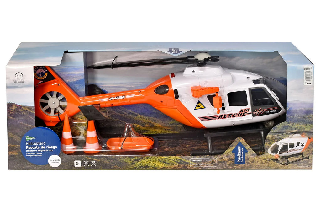 DICKIE Toys Rescue Helicopter with Lights and Sounds 64cm - TOYBOX Toy Shop