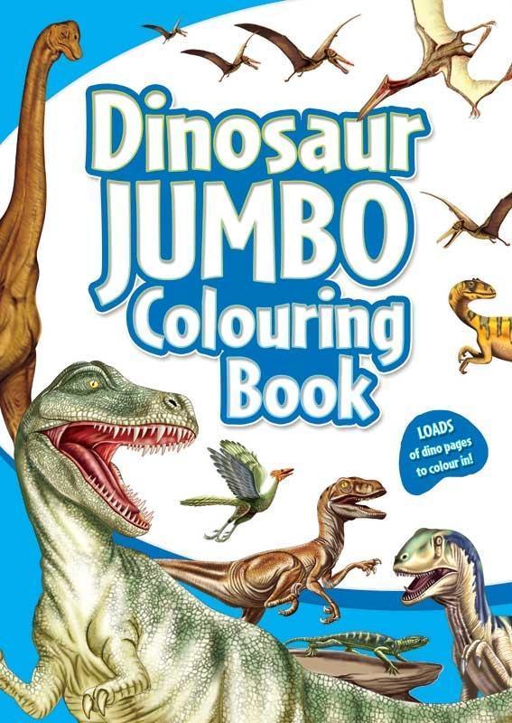Dinosaur Jumbo Colouring Book - TOYBOX