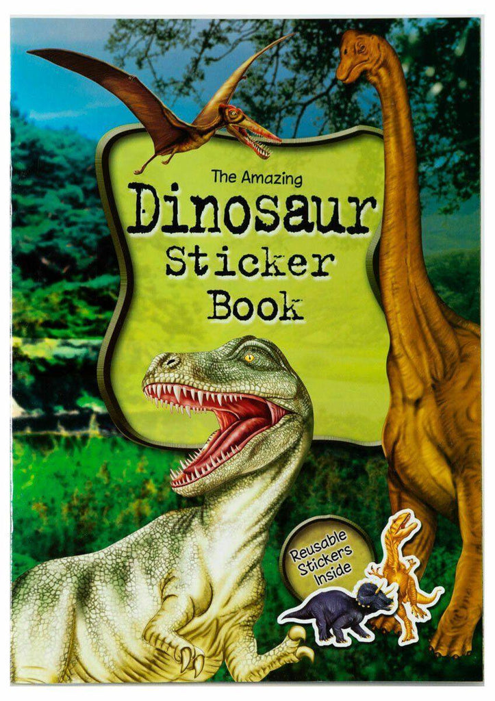 Dinosaur Sticker Book - TOYBOX Toy Shop