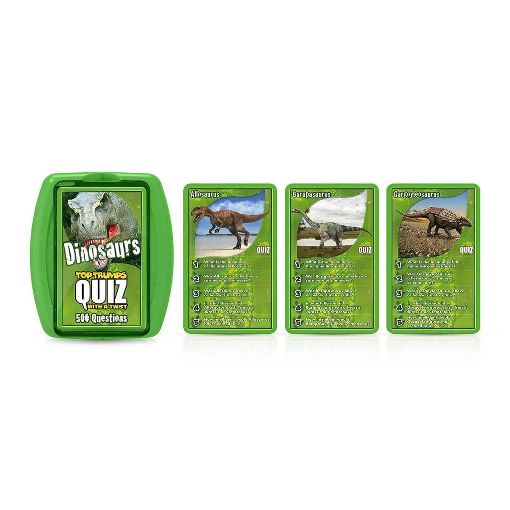 Dinosaurs Top Trumps Quiz Card Game - TOYBOX Toy Shop