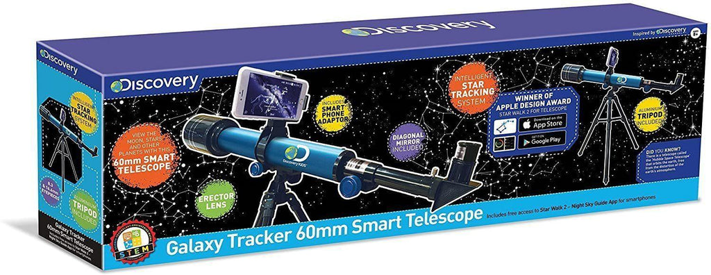 Discovery  TDK30 Galaxy Tracker 60mm Smart Telescope - TOYBOX Toy Shop