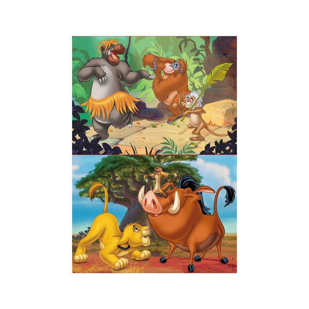 Disney Animals 2 x 20 Puzzle - TOYBOX