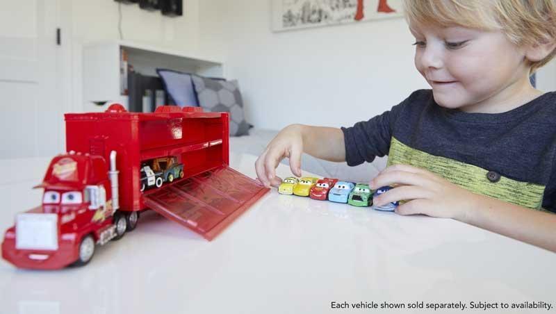 DISNEY CARS MINI RACERS MACK TRANSPORTER - TOYBOX Toy Shop